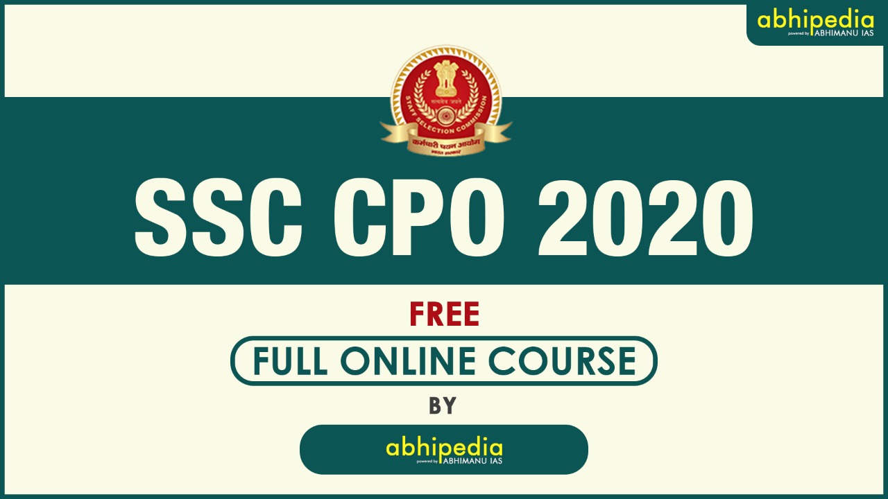 Courses SSC CPO Full Online Course 2020